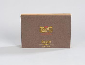 Boîtes ondulées à extrémité élevé d'annonce de boîte d'annonce imprimées par fond en bois